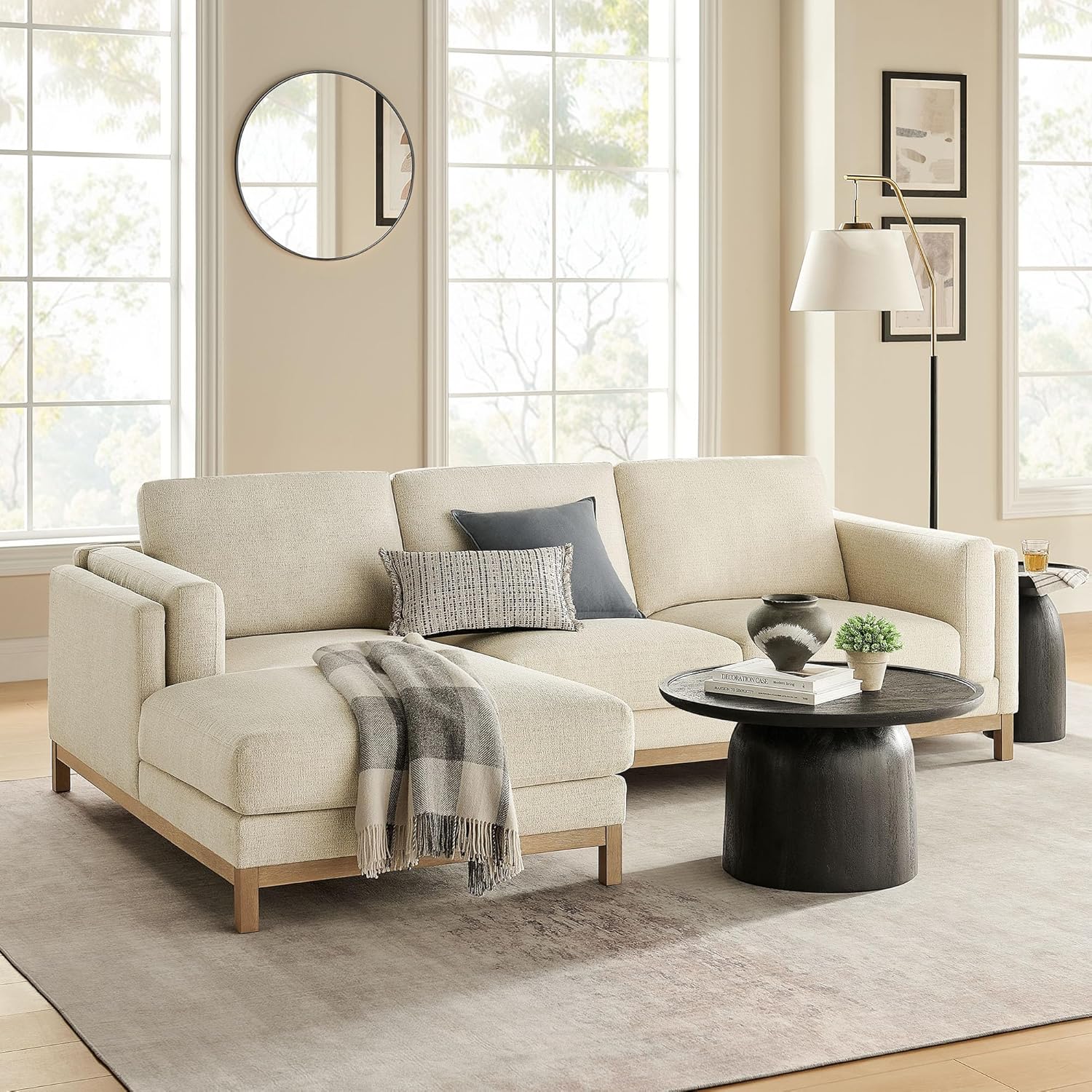 Pet-friendly sectional sofa
